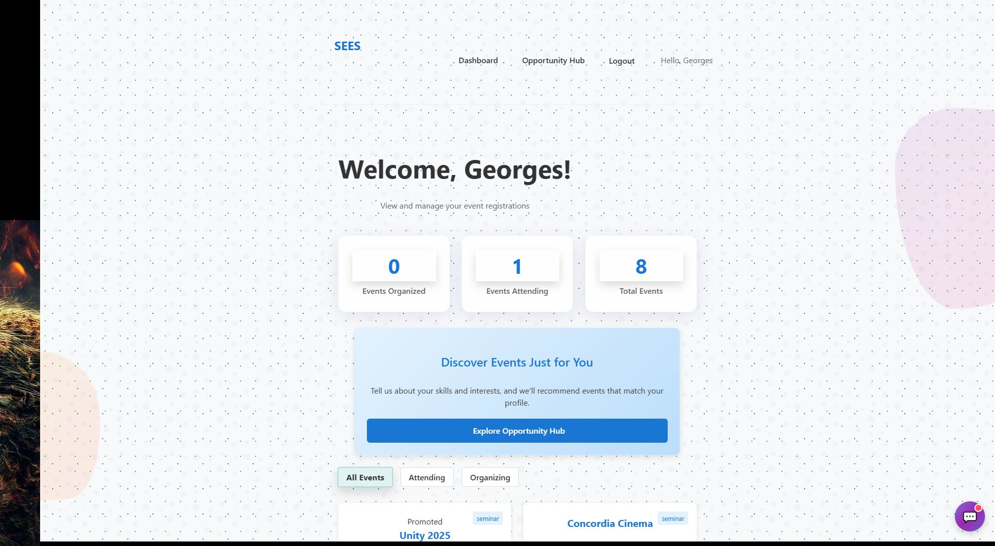 Smart Event System - Screenshot 2