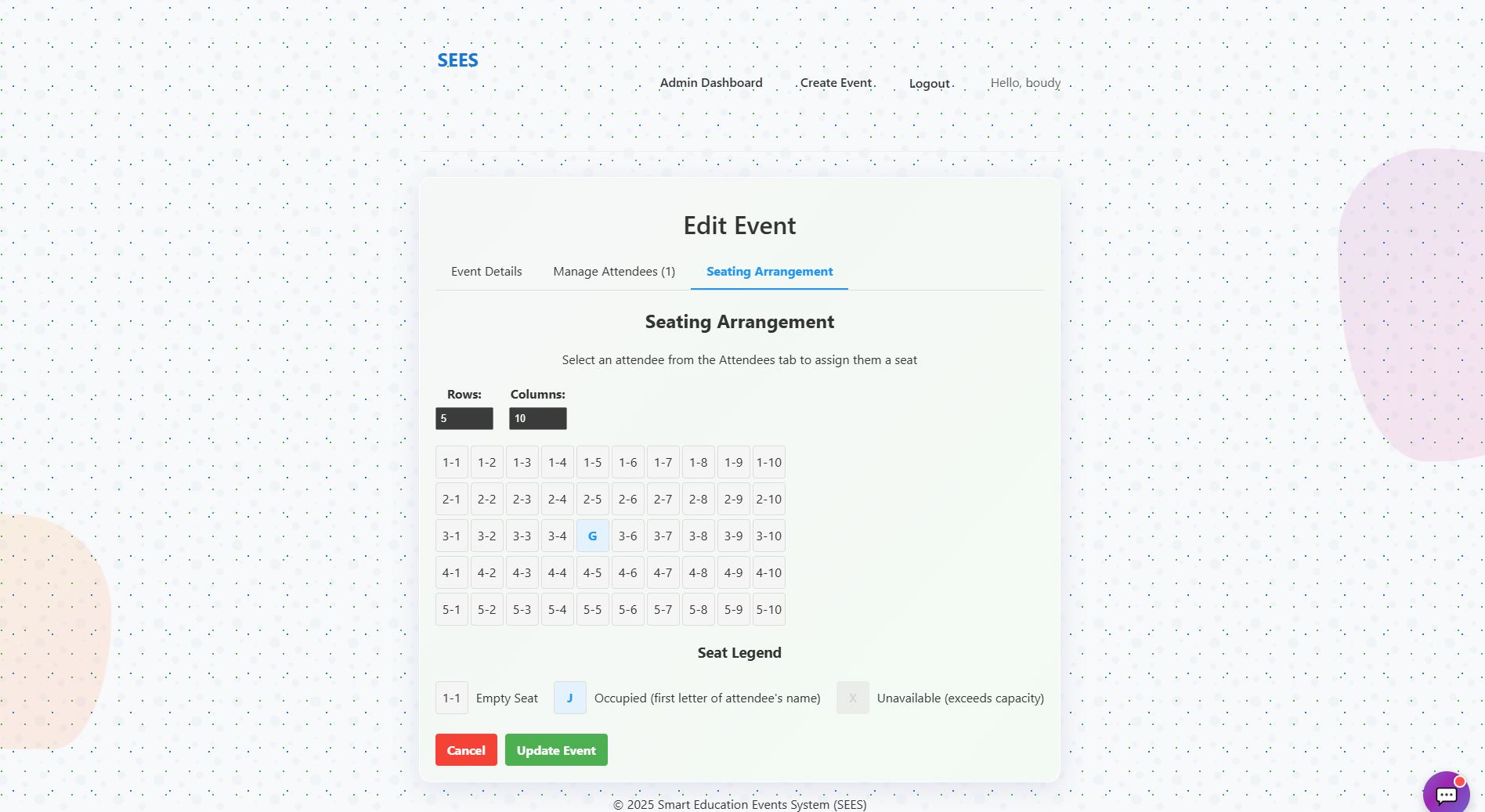 Smart Event System - Screenshot 6