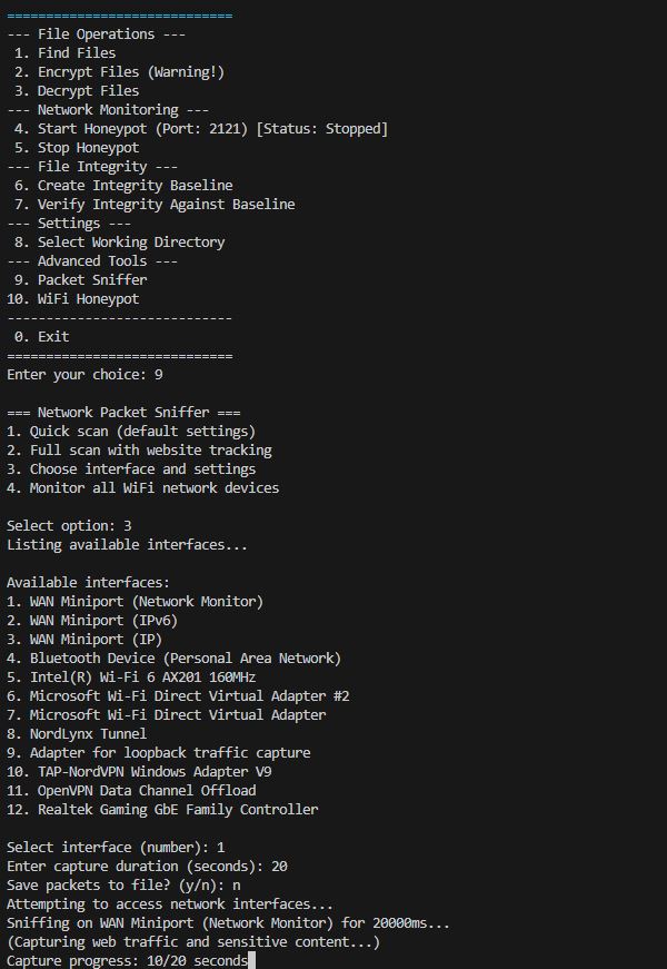 Cybersecurity Toolkit - Screenshot 2