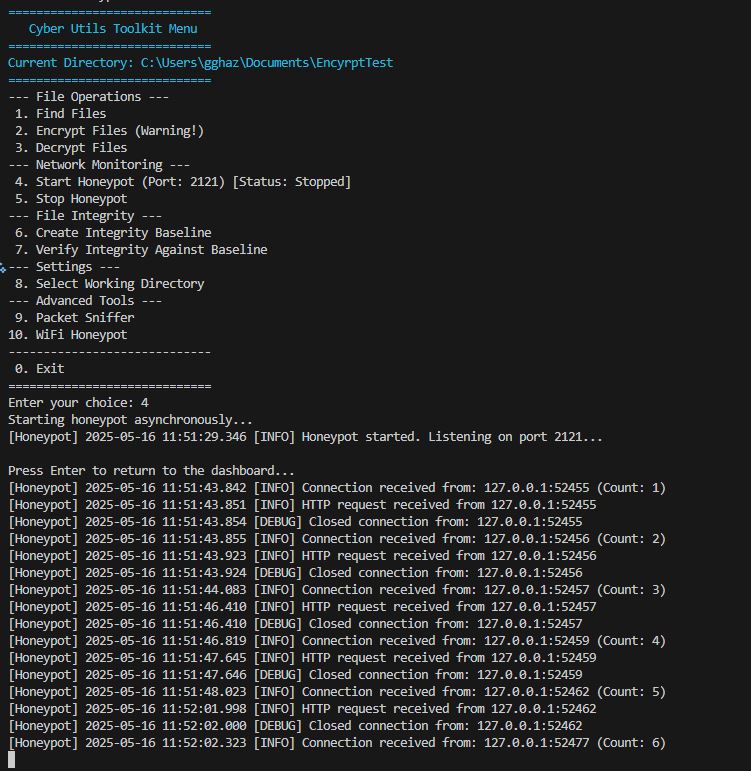 Cybersecurity Toolkit - Screenshot 5