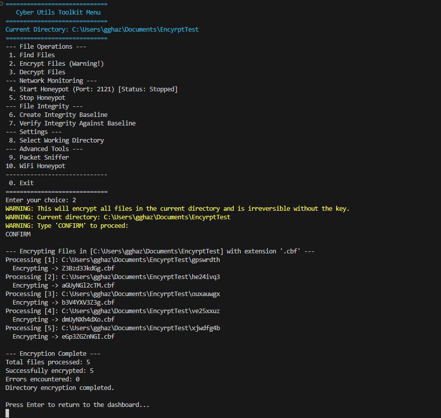 Cybersecurity Toolkit - Screenshot 6