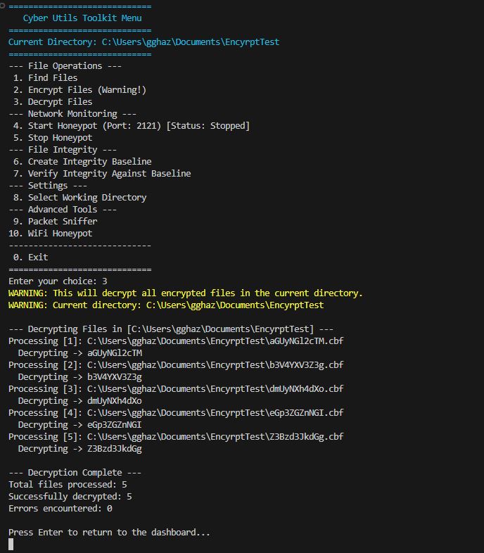 Cybersecurity Toolkit - Screenshot 7